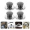 4Pcs Whistling Kettle Lid Knobs Kitchen Replacement Holding Knobs Kettle Lid Handles 6