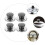 4Pcs Whistling Kettle Lid Knobs Kitchen Replacement Holding Knobs Kettle Lid Handles 5