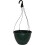 Diameter Dark Green Plastic Deco Swirl Hanging Basket (2) 1