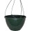 Diameter Dark Green Plastic Deco Swirl Hanging Basket (2) 2