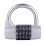 Combination Padlock 5 Dial Gym Locker Lock 5 Letter Word Lock 5 Digit Combinatio 1