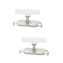 Lot de 2 ouvre-boîtes, tire-bouchons, outils de cuisine, ouvre-bouteilles, ouvre-bocaux, ouvre-verres antidérapants