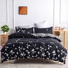 Baetikot Duvet Cover Single Size, Compatible with Twin XL, Set with Buttons, Ultra Soft Washed Microfiber, 1 Pillowcase, All Season