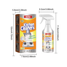 Kitchen Foam Cleaner Household Cooktop Hood Stubborn Dirt and Grease Cleaning Oil Cleaner 120ml