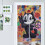 Κουρτίνα πόρτας Felix The Cat, ταπετσαρία κουρτίνας πόρτας συσκότισης 34x57 ιντσών, 3