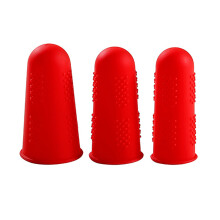 15 piezas de protectores de dedos de silicona con aislamiento térmico, fundas para cunas, consejos de cuidado M