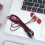 Auricolari per telefono da 3,5 mm, stereo universali in-ear con microfono per cellulari. 4
