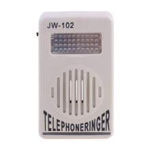 OOKWE Praktische telefoonbelversterker met extra luid geluid, wandmontage, geschikt voor lawaaierige omgevingen, eenvoudig in gebruik en duurzaam.