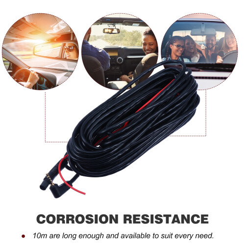 10m Automobile Data Recorder Extension Cable with Extension Cord 2