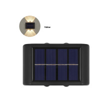 Lampe murale étanche COOLL, lampe murale LED solaire, étanchéité IP65, recharge automatique, sans câblage.