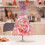 Mini árvore de Natal rosa com estrela e bolas, decoração natalina de mesa aveludada, compatível com decoração de quarto de meninas. 8