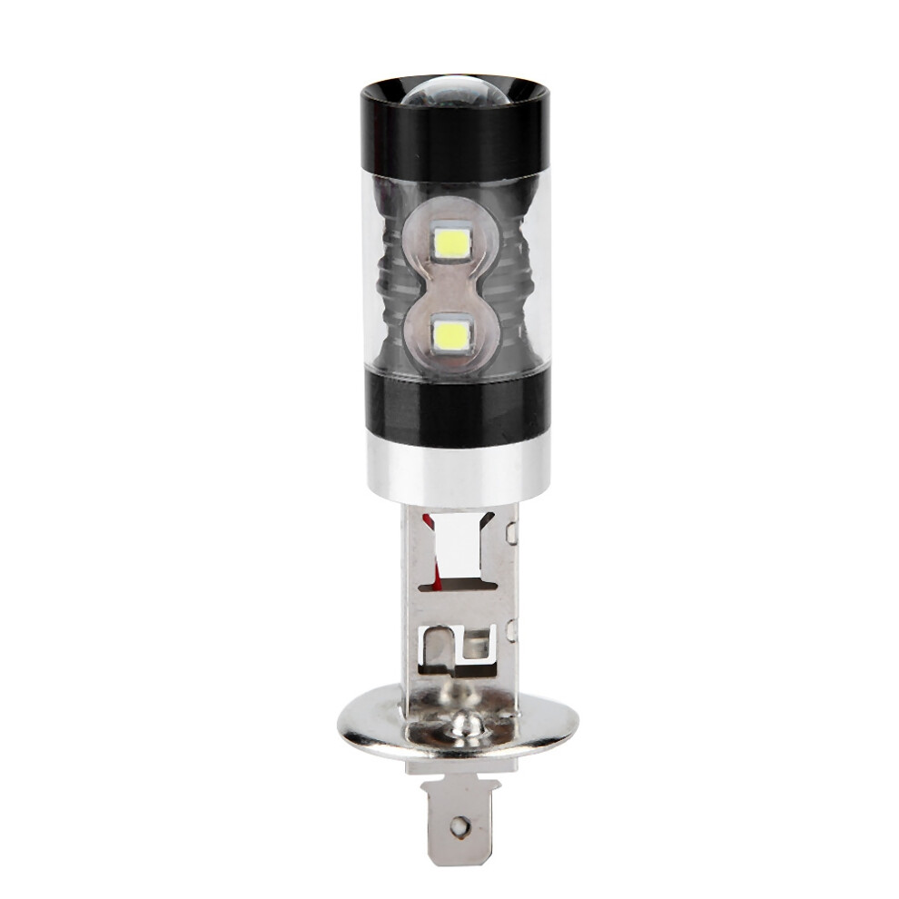 H1 Led Bulbs, Super Bright Lamp Beads Emitting 8000K Stable Heat Dissipation For Longevity, 2Pcs, 50W, 1800Lm, Fast Response, Suitable White/Light 9176269134976