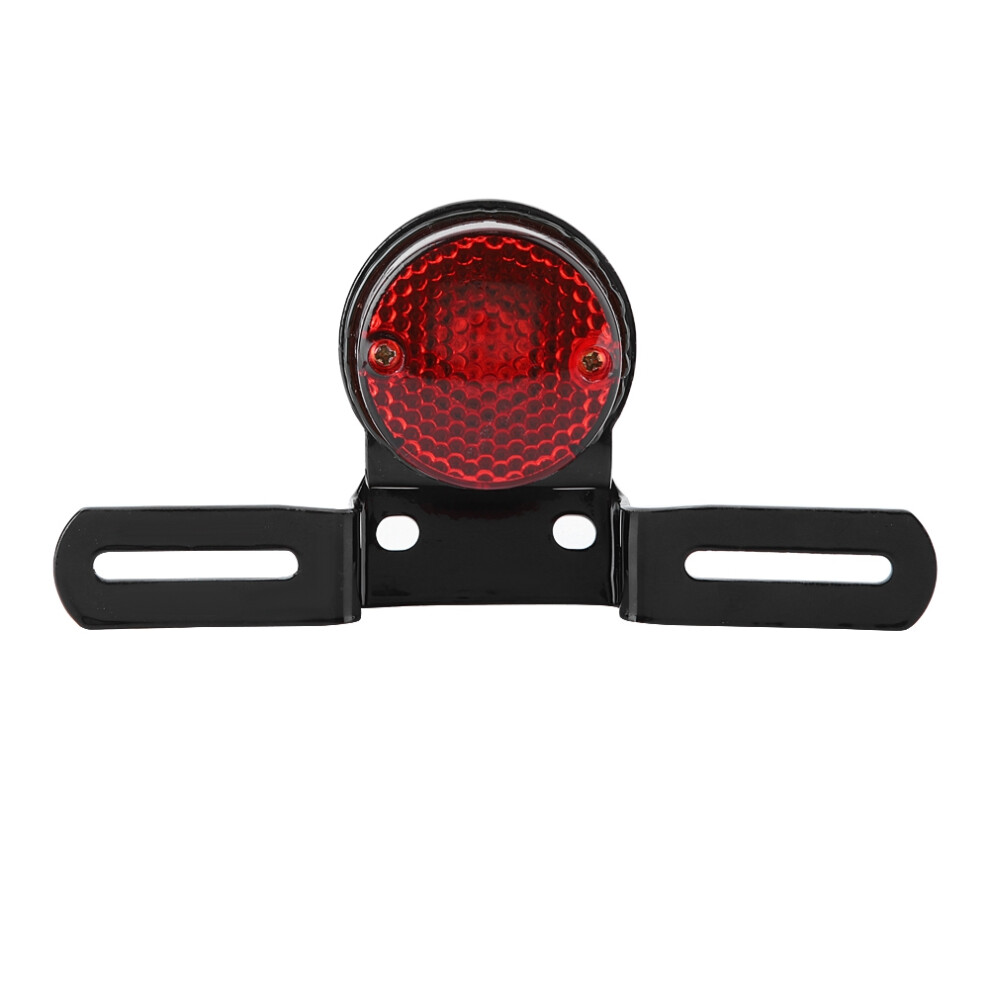 Led Retro Stop Lamp For Motorcycle, Universal Motorcycle With Super Bright Bulb, Rear Stop Tail Featuring Low Power Red/Light 9176269135232