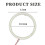 Δαχτυλίδι Angel Eye Halo για φωτισμό οχήματος, λάμπα COB LED DRL με εξαιρετική απαγωγή 5
