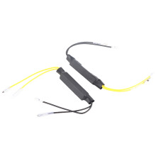 Resistor universal para motocicletas, reparo de indicadores de direção, materiais de alta qualidade para uso prolongado, conectores tipo bala para