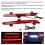 Ανακλαστήρας πίσω προφυλακτήρα LED για Honda Accord18 19, Πίσω φως φρένων με κόκκινο φακό 8