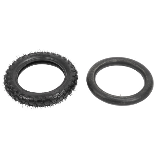 Conjunto de pneu e câmara de ar para uso off-road, compatível com mini motos de motocross de 50cc, 70cc, 90cc e 110cc, 50x10 polegadas. 1