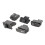 Kit de botones e interruptores para motocicleta: interruptor de faros, interruptor de intermitentes, interruptor de encendido, botón de bocina, 1