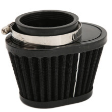 Luftfilterreiniger für Motorräder, runder, konischer Ersatzfilter mit doppellagigem Edelstahlgewebe, waschbarer Universal-Klemm-Ansaugluftfilter