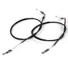 Honda Motorcycle Parts: Throttle Cable Kit For Enhanced Performance And Smooth Operation On Your Ride, Direct Replacement, Easy Installation For Your
