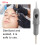 10Pcs Permanent Makeup Tattoo Needles with Secure Lock for Eyebrow Lip Microblading 2