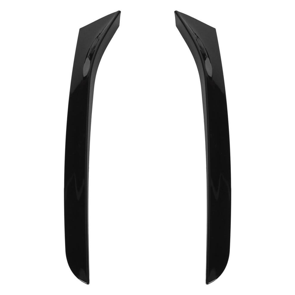 Rear Window Side Spoiler For B7 Variant Wagon, Aerodynamic Performance Enhancer Abs Plastic Glossy Spoiler Wing, Car Rear Window Side Diffuser Black 9138057201680