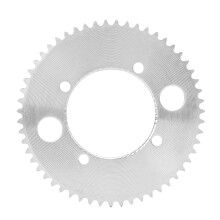 Achtertandwiel, duurzaam, hoogwaardig materiaal, vervangingswiel voor Razor E300, 2,126 inch, zilver, hoogwaardige techniek, eenvoudig te monteren.
