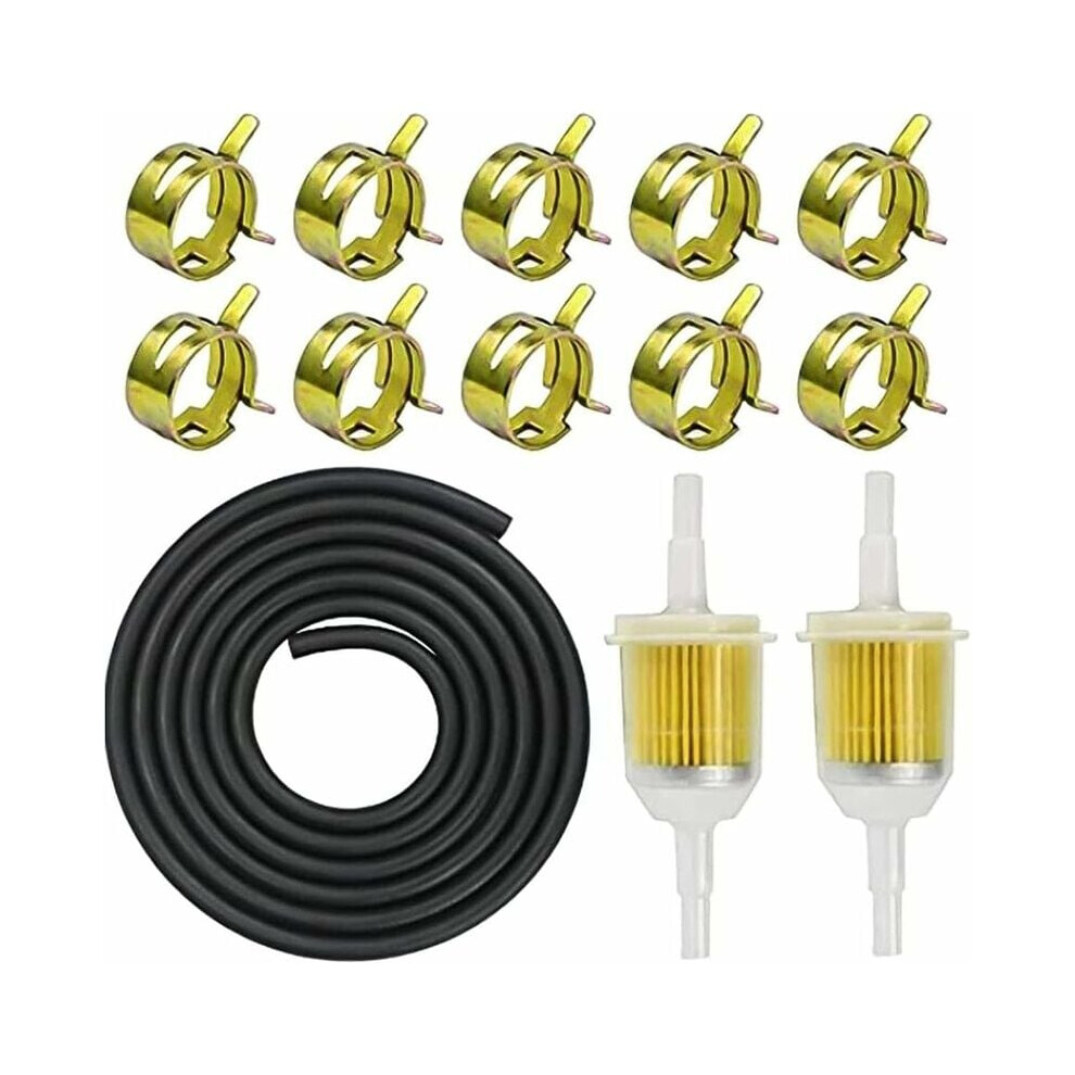 Reusable Hose Clamp Set, Manganese Steel Clamp For Agriculture Aviation Applications, Easy To Use Spreads Clamping Force Cost Effective Fuel Line 9176269153595