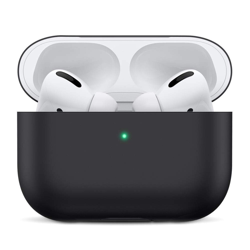 Ultra-Thin Airpods Pro Case Cover, Shockproof Silicone Protective Cover, Supports Wireless Charging With Enhanced Visibility For Front Led Indicator, 9176269724238