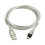 High-Speed Data Transfer Cable, IEEE 1394 Mini 4Pin Adapter, Translucent Design For Peripheral Devices, Double-Layer Shielding, Stable And High-Speed 1
