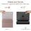 Capa ultrafina para iPad de 9,7 polegadas, antiderrapante com função de ativação/desativação automática, suporte triplo que oferece 6