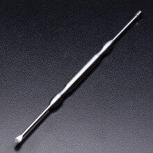 Ear Wax Removal Tool Stainless Steel Ear Cleaner Effective Wax Removal Reusable Ear Pick Silver