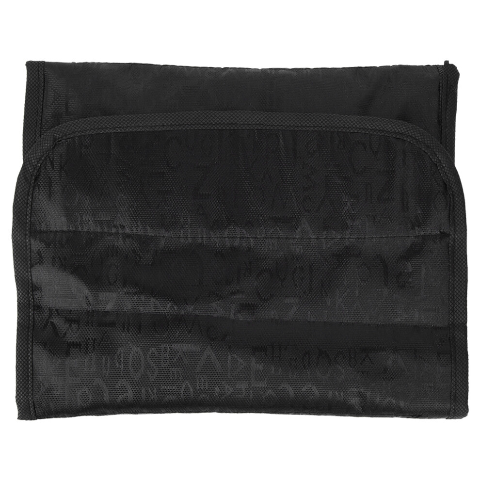 Military Grade Nylon Cosmetic Makeup Bag Organizer, Roll Up Travel, Spacious Zippered Compartments For Easy Access (Durable)
