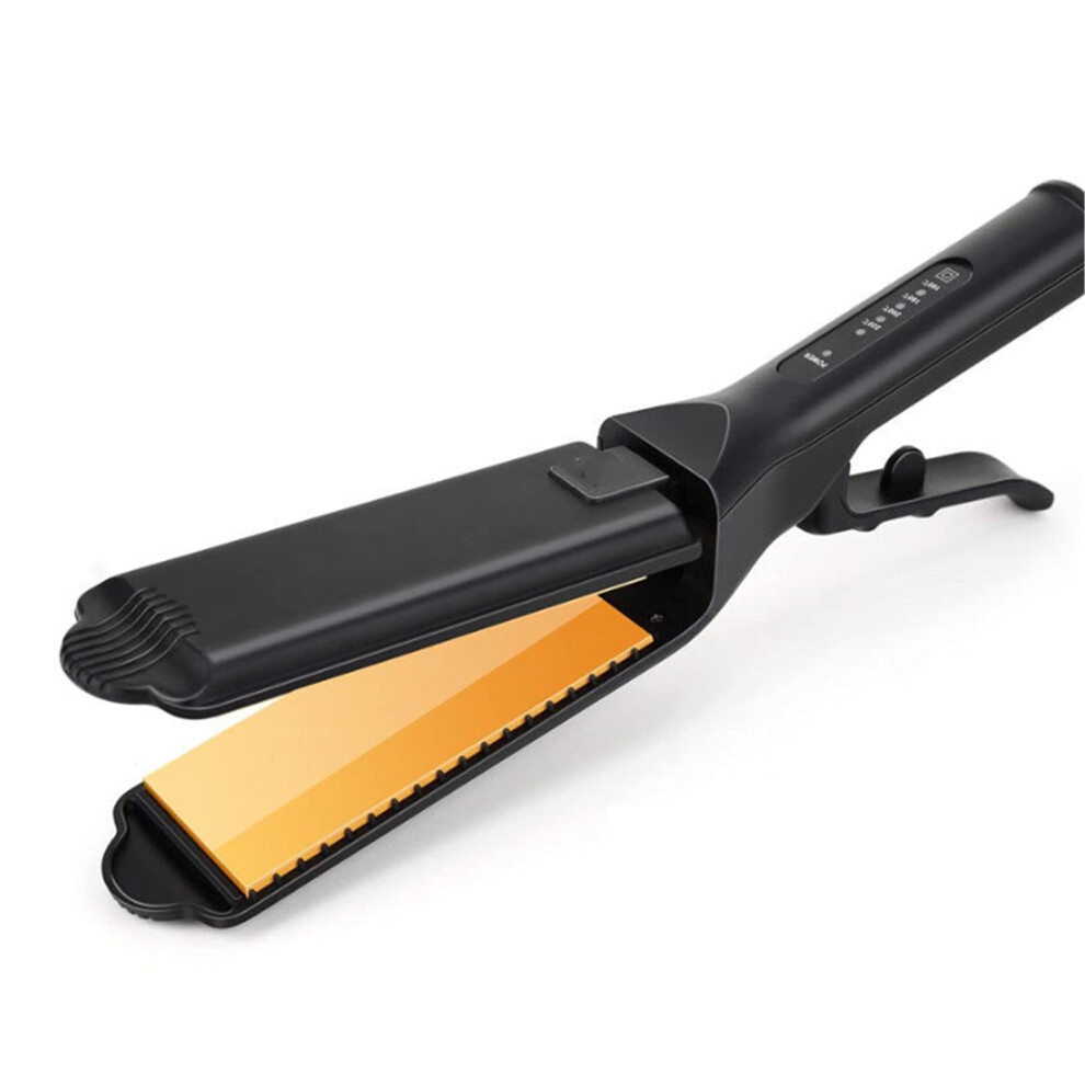 Hair Straightener with Fast 30s HeatUp, Negative Ion Ceramic Plates, 4 Heat Settings, Color A