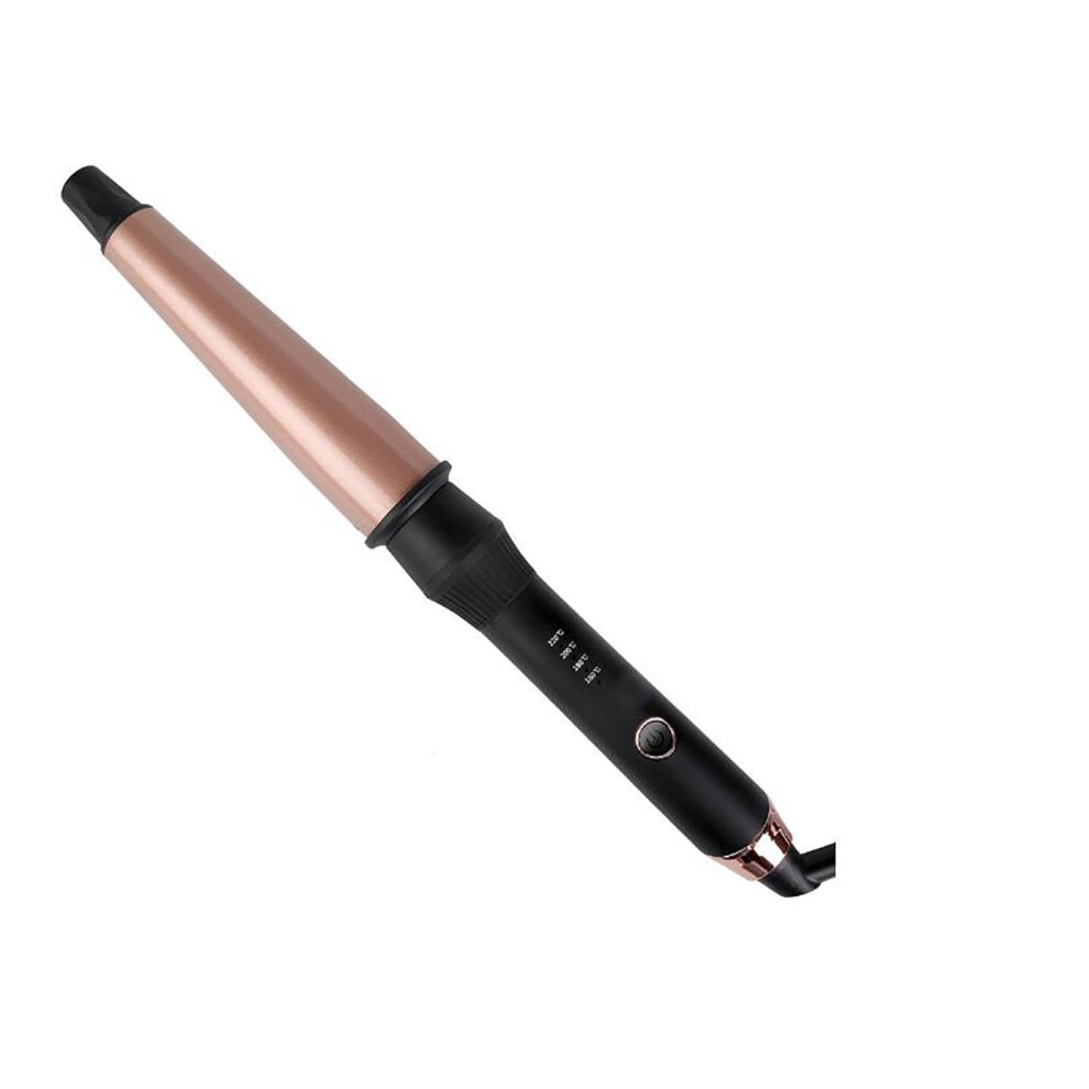 Professional Tourmaline Ceramic Curling Iron with Frizz Control for Long and Short Hair