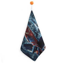Toalhas de mão do Homem-Aranha para banheiro, toalhas de rosto de algodão macias e absorventes para spa, banho, academia e cozinha, conjunto de