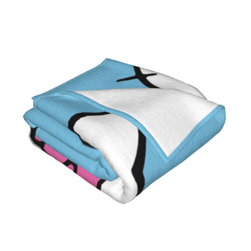 Hello Kitty Κουβέρτα από Φανέλα Fleece Ρίχνει Κουβέρτες Super Soft Cozy Hot Warm Pluhur 2