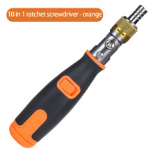 Kiplyki Father's Day Multifunctional Ratchet Screwdriver 10 In 1,10 In Ratchet Corner Screwdriver Set