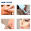 4Pack Disposable Nose Piercing Kit with Builtin Studs, Self Piercing Gun for Home Use White Pink 3