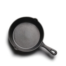 3pcs Cast Iron Skillet Set for Induction Cooking, Nonstick Frying Pan for Pancakes and Omelettes
