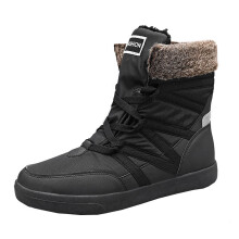 OAVQHLG3B Snowboots voor dames, winterschoenen van katoen, warme schoenen voor kort haar, hoge snowboots