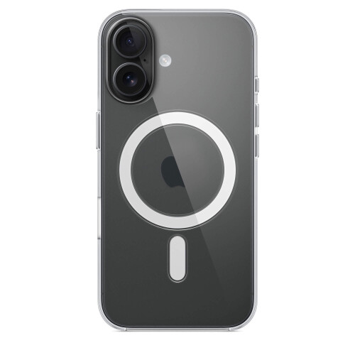Compatibile con iPhone 16 - Custodia trasparente con MagSafe, antigraffio. 1