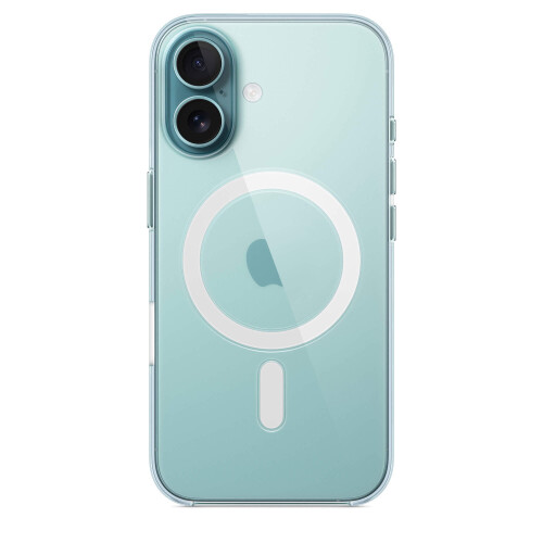 Compatibile con iPhone 16 - Custodia trasparente con MagSafe, antigraffio. 2