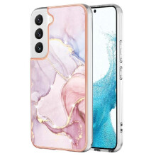 Etui kompatybilne z Samsung Galaxy S22 5G, ochronne, marmurkowy wzór, miękkie, smukłe, TPU