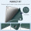 Capa compatível com iPad de 9ª/8ª/7ª geração, compatível com iPad de 10,2 polegadas com suporte para Apple Pencil e suporte inteligente em TPU. 5