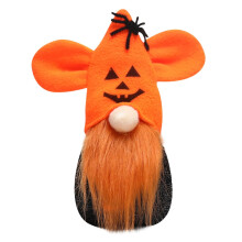 RnemiTe-amo Halloween w sprzedaży! Dekoracja na Halloween świecąca 1 szt. z uszami pająka bez twarzy