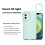 Capa para celular com flash de beleza para selfies noturnas e efeito de luz circular, compatível com iPhone 12 Pro Max, iPhone 12 Pro, iPhone 12, 4