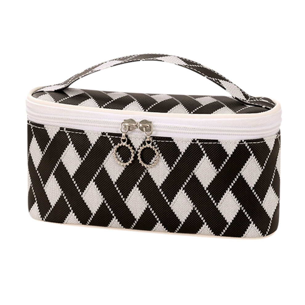 Yonrjhukm Travel Makeup Cosmetic Case Organizer Portable Storage Bag for Cosmetics Makeup Brushes, Girls, Women, Friends