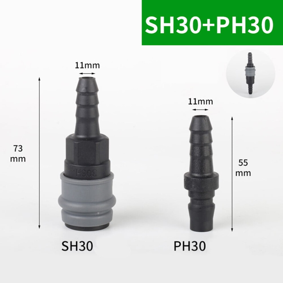 Sp+Pp Sh+Ph Sf+Pf Sm+Pm C-Type Pneumatic Fittings Self Locking Pu Tube Connector Sh+Ph (30) 9773935818675