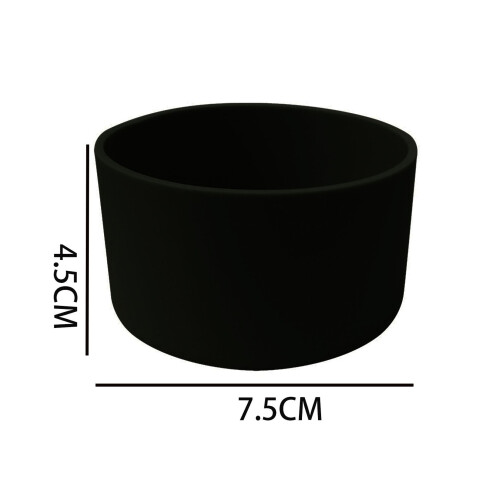 Capa para copo Yannee de 2,7 polegadas, em silicone, para uso em potes espaciais, com base de borracha para copos de 32 a 40 onças (946 a 1183 ml),